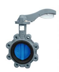 蝶閥(中線(xian)結構吊耳式(shì)及法蘭式連(lian)接)